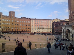 Piazza del Campo - racetrack for the Palio